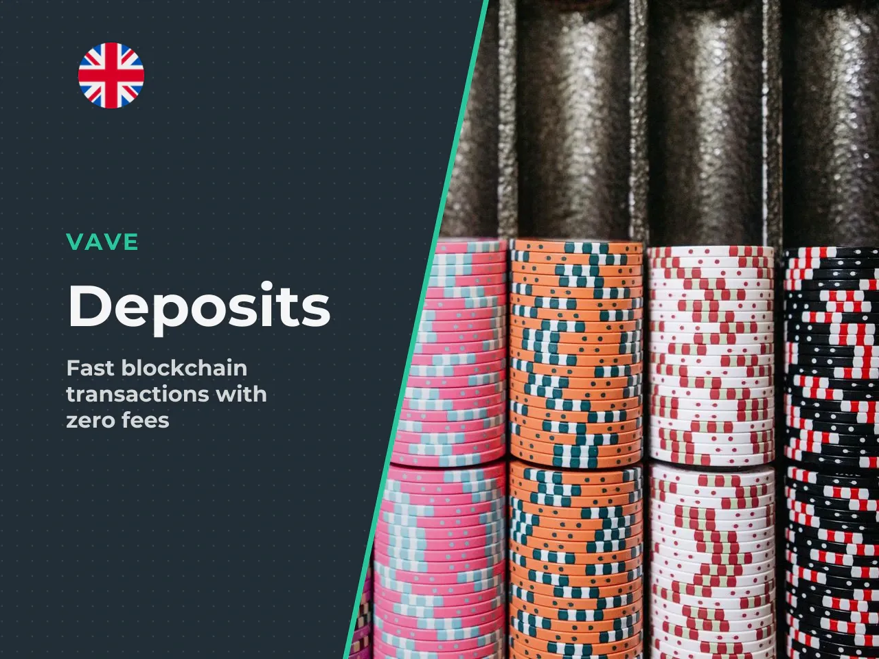 Vave Casino operates as a crypto-native