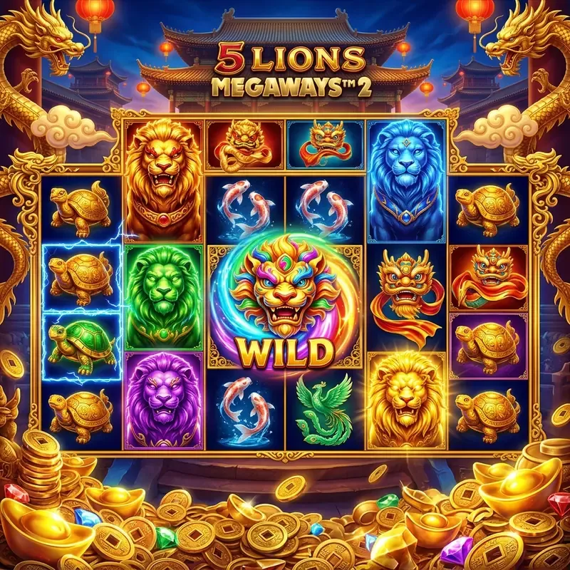 5 Lions Megaways 2 Slot Review