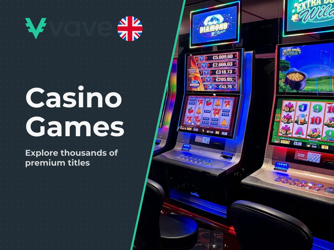Vave Casino Games, Slot RTPs and