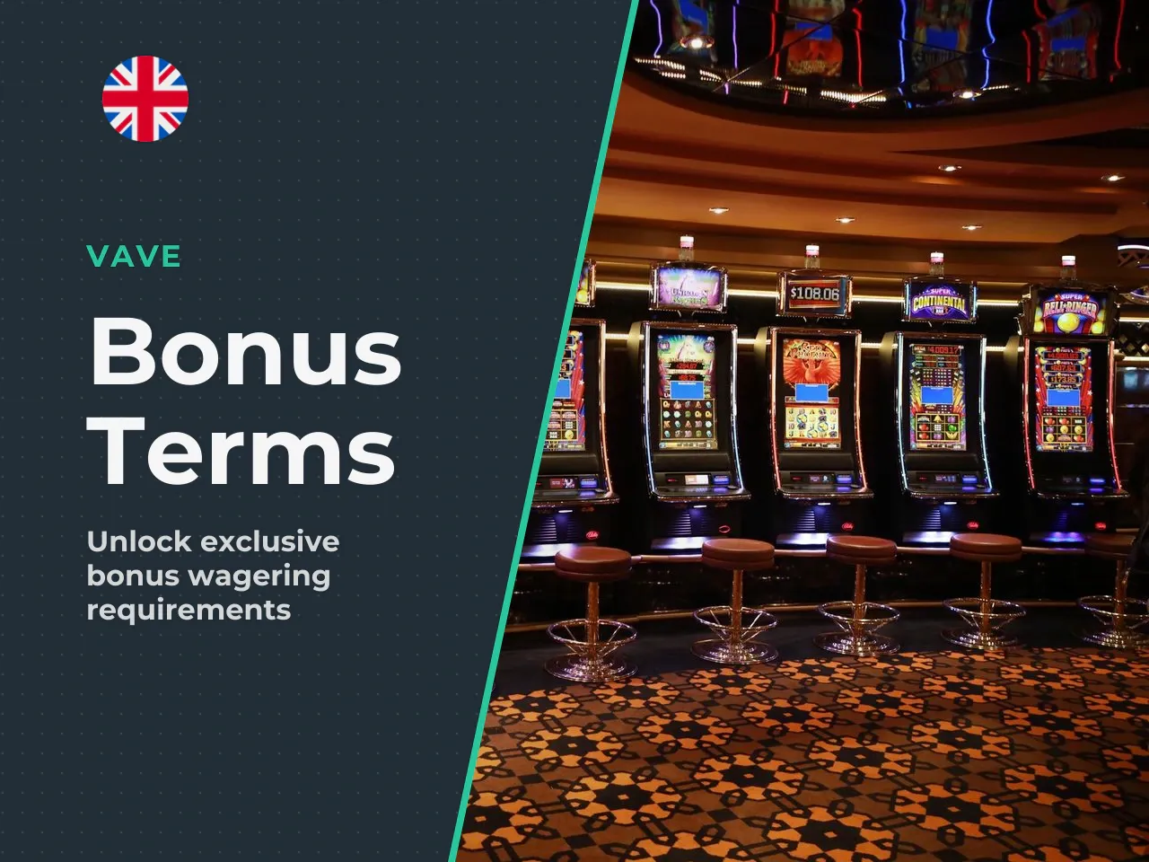 Casino Bonuses and Wagering Terms. Welcome