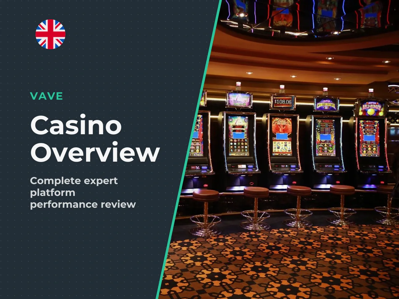 Vave Casino at a Glance The