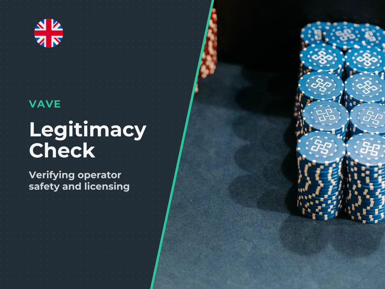 A standard legitimacy check means cross-referencing