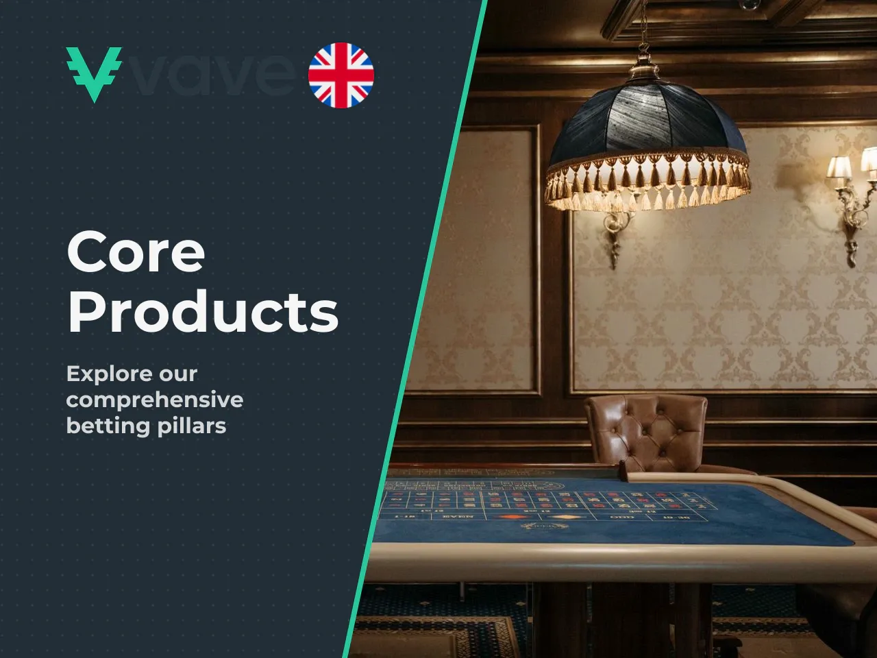 Core Products Sportsbook, Casino and Crypto