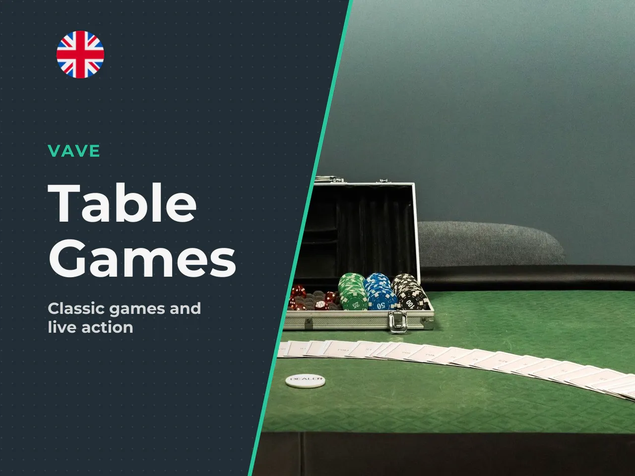 Vave Table Games and Live Dealer