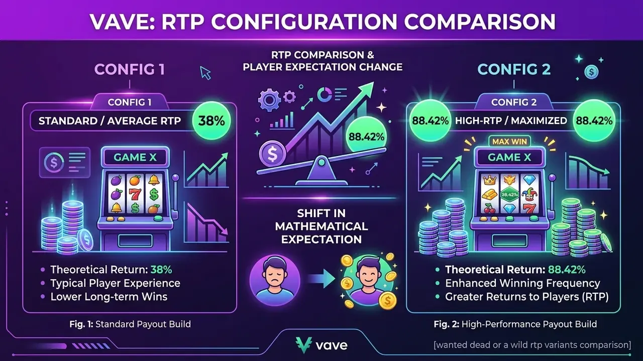 wanted dead or a wild rtp variants comparison