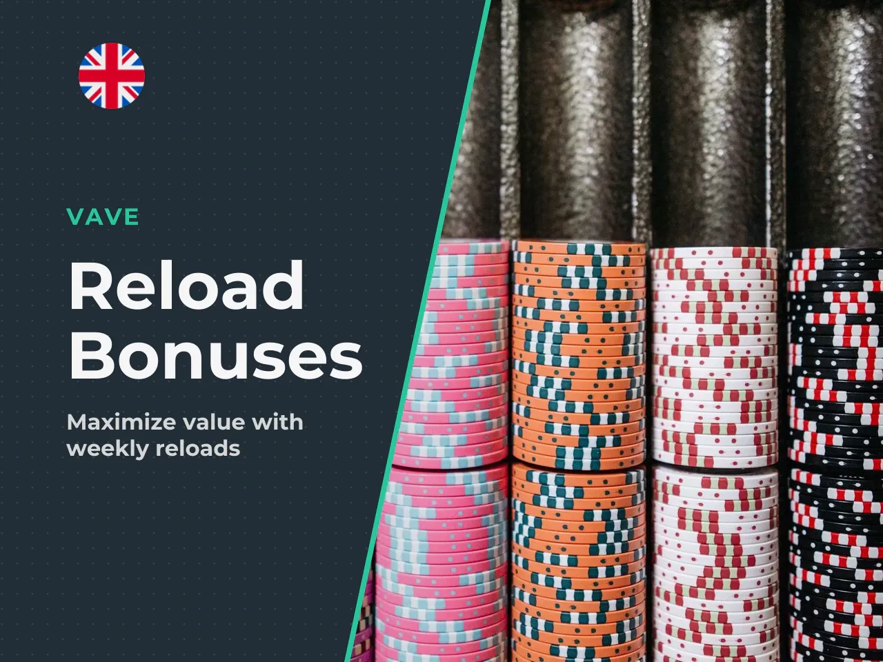 Ongoing Deposit Reload Promotions. The welcome