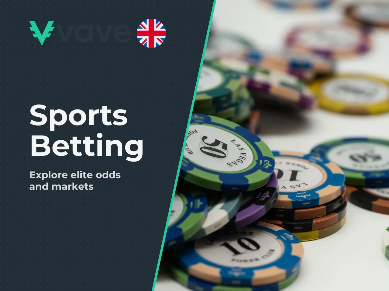 Vave Sportsbook Sports, Markets and Odds